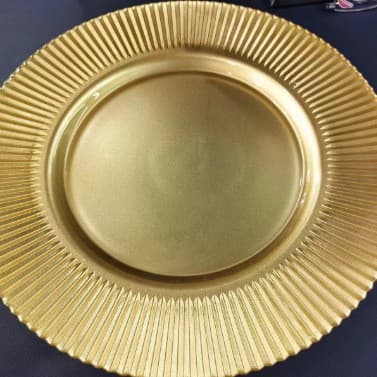 Sunflower Glass Plate Irregular Gold Glass Plate Silver Snowflake Plate Vertical Pattern Western Food Plate