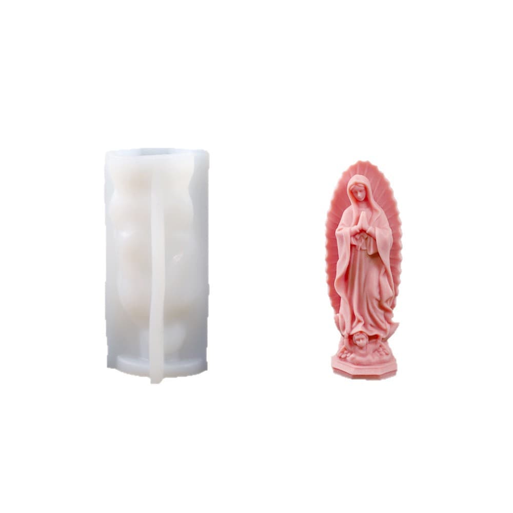 European Figure Decoration Creative Home Decor Wizard Virgin Mary Standing Sitting Plaster Scent