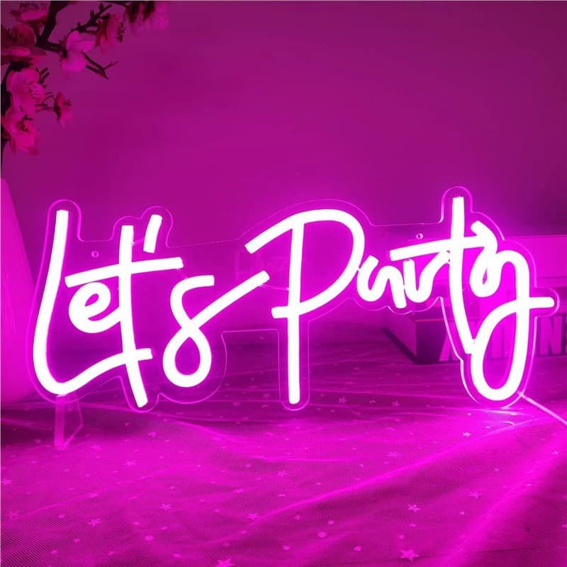 Neon Light Source Factory Cross-border Amazon LED Bestseller Personalized Creative Room Decoration Lamp Colorful Neon Light