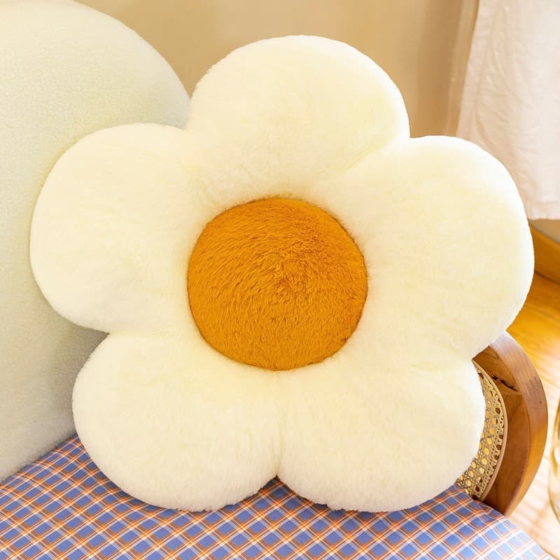 Colorful Flower Seat Cushion Sunflower Throw Pillow Petal Back Cushion Tatami Office Car Back Cushion Sofa Seat Cushion