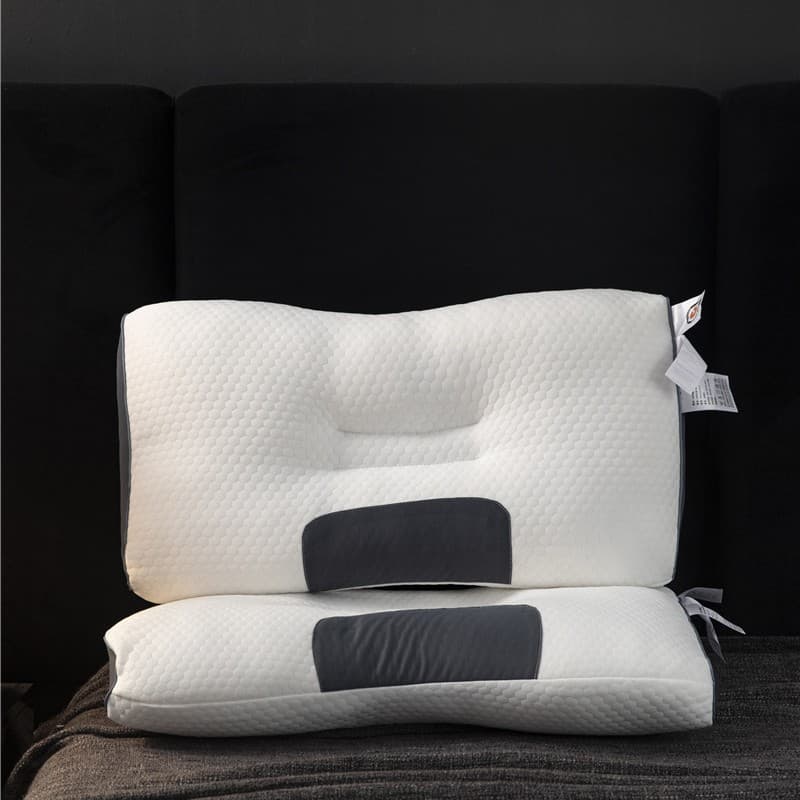 SPA massage pillow, pillow core, knitted neck support pillow that won't collapse or deform, suitable for adults.