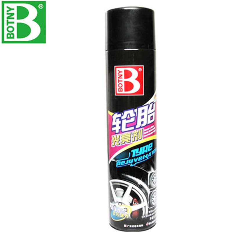 Baocili Automotive Tire Wax, Anti-aging Tire Foam Brightener, Protective Agent, Cleaner B-1107