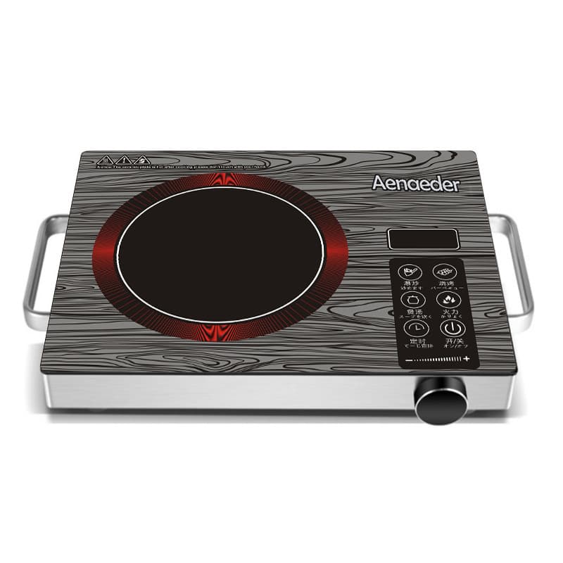 Ainadi Electric Ceramic Stove Home Hot Pot Stir-fry Induction Cooktop Tea Boiler Light Wave Stove Gift for Wholesale Export