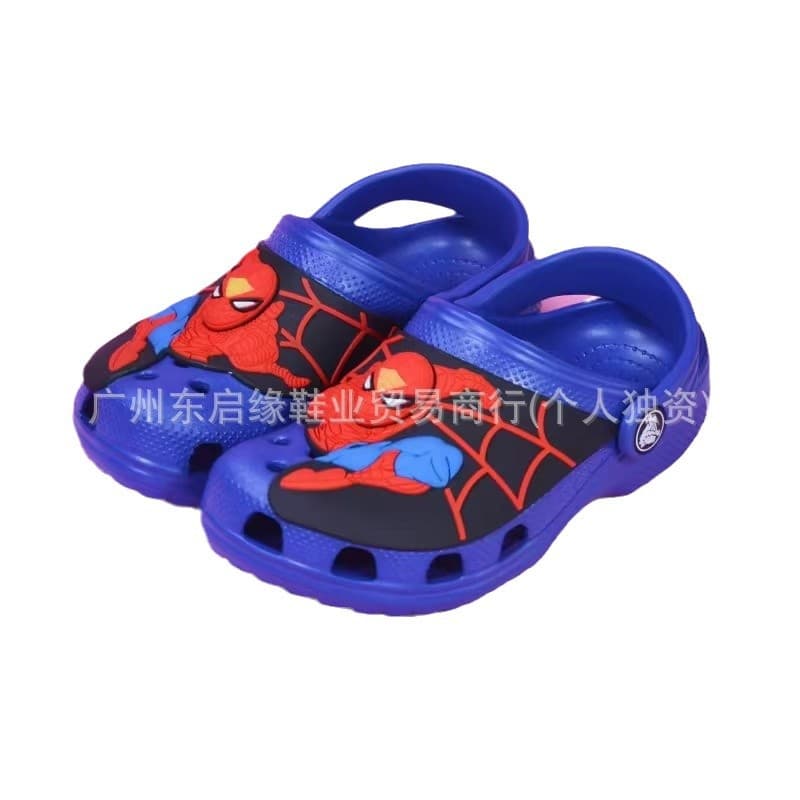 Cross2024 New Kids Clog with 3D Shoe Charms, Boys and Girls Sandals, Home Leisure Hollow Design