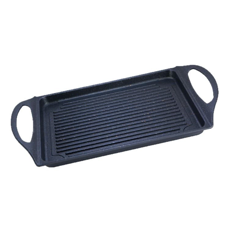 Wholesale source of 28cm square die-cast frying pan, Korean style pancake pan, non-stick small frying pan, egg and steak pan, gift pan