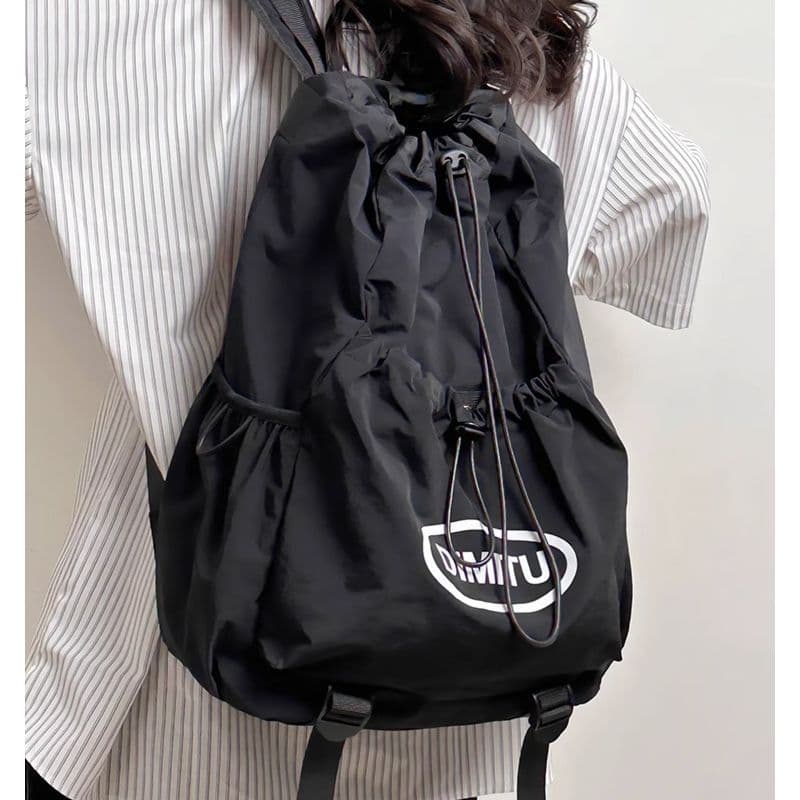 Drawstring Pocket Women's Sports Travel Backpack Men's Outdoor Lightweight Hiking Mountaineering Bag Large Capacity Student School Bag