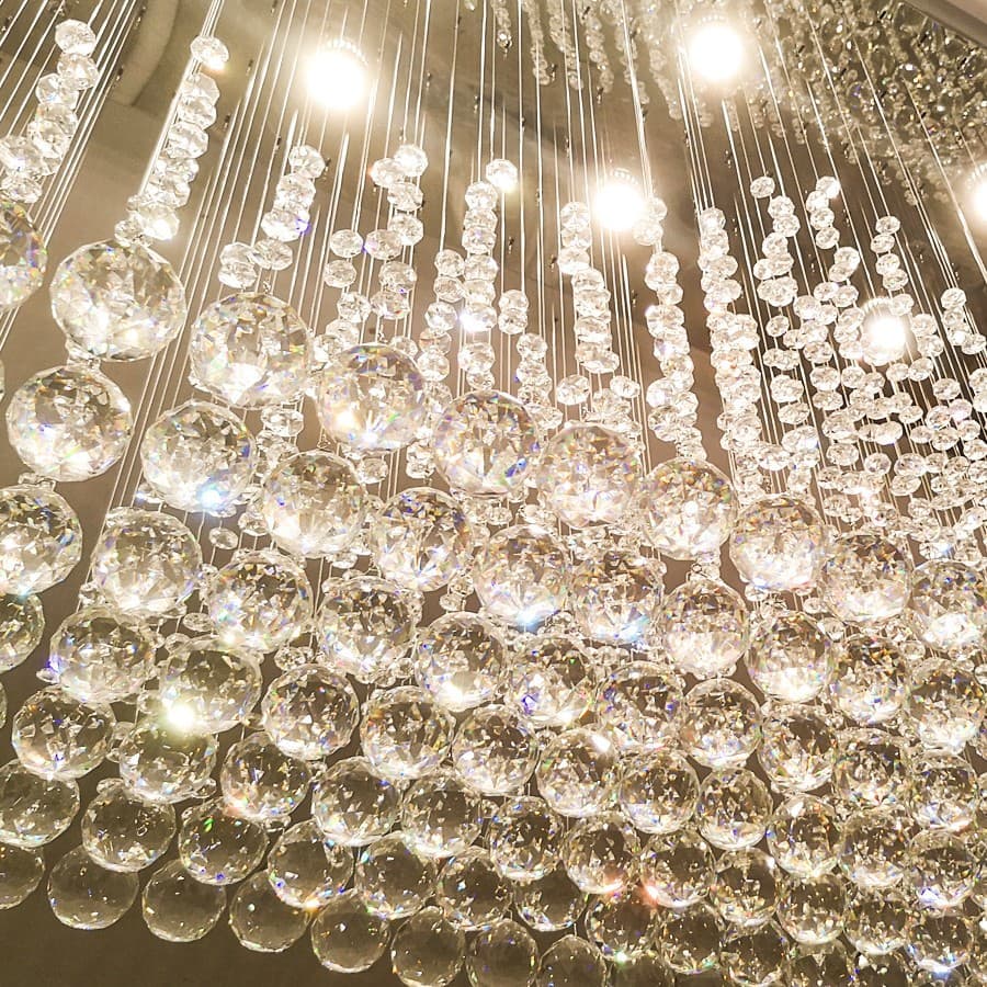 Hotel Front Desk Chandelier Project Crystal Luxury Large Ktv Club Restaurant Lamps Creative Lighting Manufacturer Factory