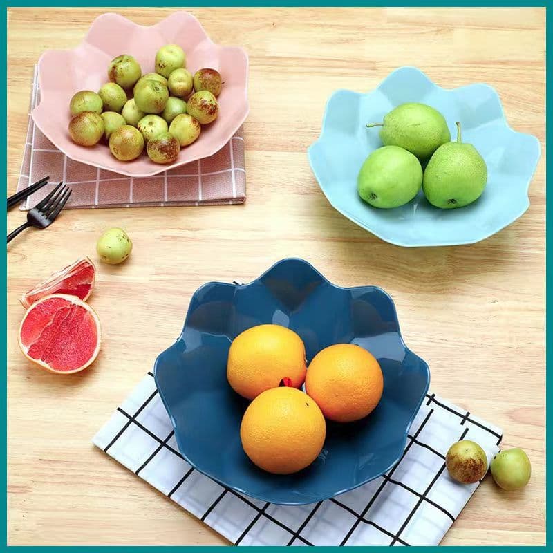 Nordic Style Creative Fruit Tray, Plastic Snack and Candy Dish for Coffee Table, Creative Storage