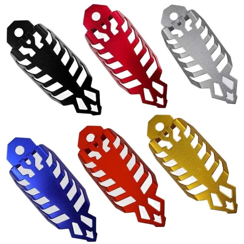 Cross-border motorcycle and electric vehicle shock absorber protection cover, shock absorber spring protection sleeve, front fork cover, decoration and modification accessories