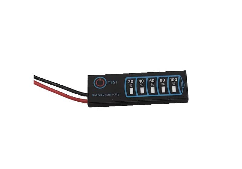 DC5-30V 2-8S Lithium/LiFePO4/Lead-Acid Battery Pack Percentage Indicator Battery Level Display