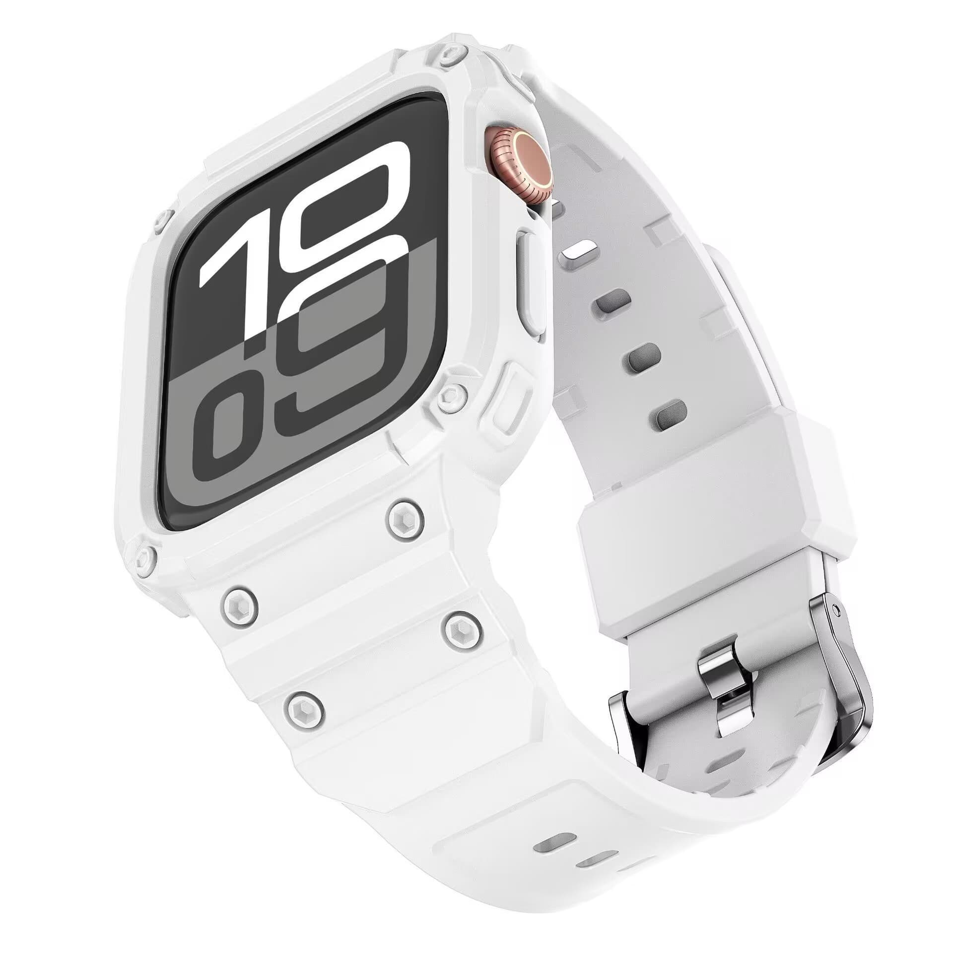 Suitable for Apple Watch Integrated Tpu Silicone Strap Apple Watch Iwatch123456789S10 Strap