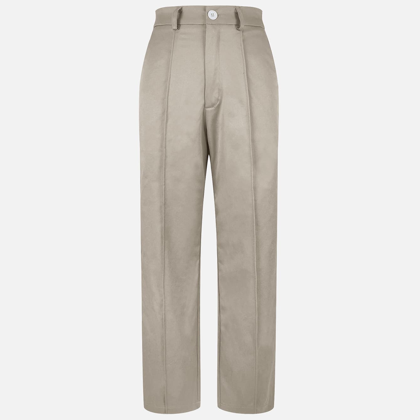 New European and American Cross-Border Women's Wholesale Solid Color Pocket Zippered Suit Trousers Long Pants Slim Fit Professional Commute Straight Leg Pants