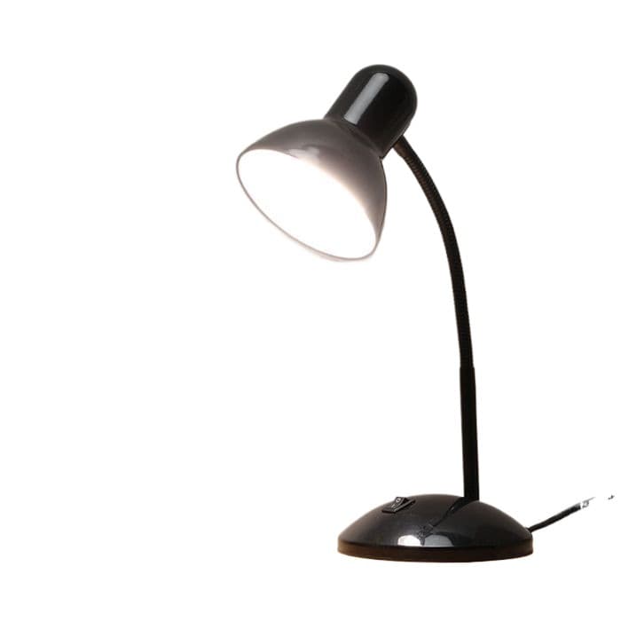 Plug-in Desk Lamp Reading and Writing Desk Button Bedroom Get up Work Light Adjustable Brightness Cross-Border Wholesale