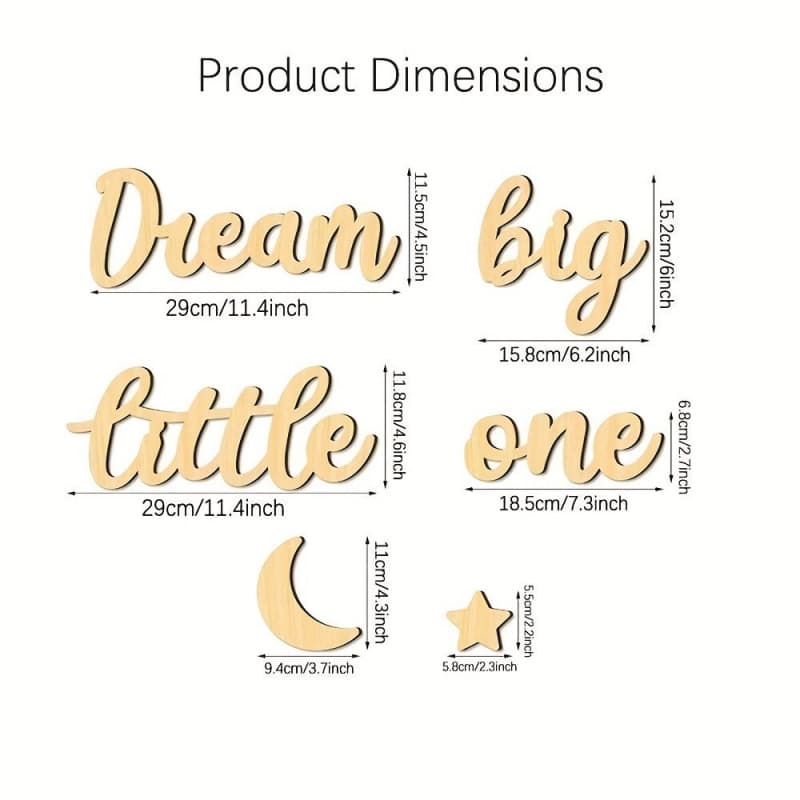 Amazon Stock Nordic Style Moon Star Wall Hanging Sticker Ins Kids Room Scene Decoration Bedroom Wall