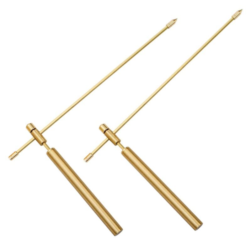 Dowsing Rod Cross-Border Hot Selling Water Finding Rod 99.99% Pure Copper Metal Detection Rod