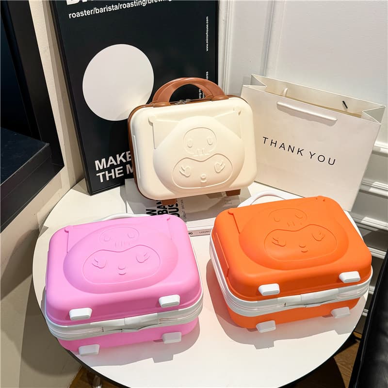 3D Cosmetic Case Suitcase Luggage 14 Inch Cartoon Cute Gift Box Wedding Supplies Wholesale