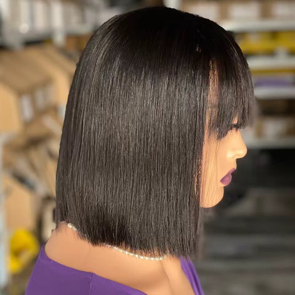 Vietnam Human Hair Wigs European and American Real Human Hair Wig Toupee Xuchang