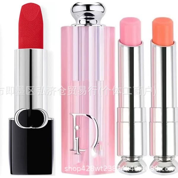 Authentic Dior Blue Gold Lipstick Color-Changing Lipstick 001/004/999 Matte Velvet Moisturizing Long-Lasting Hydration