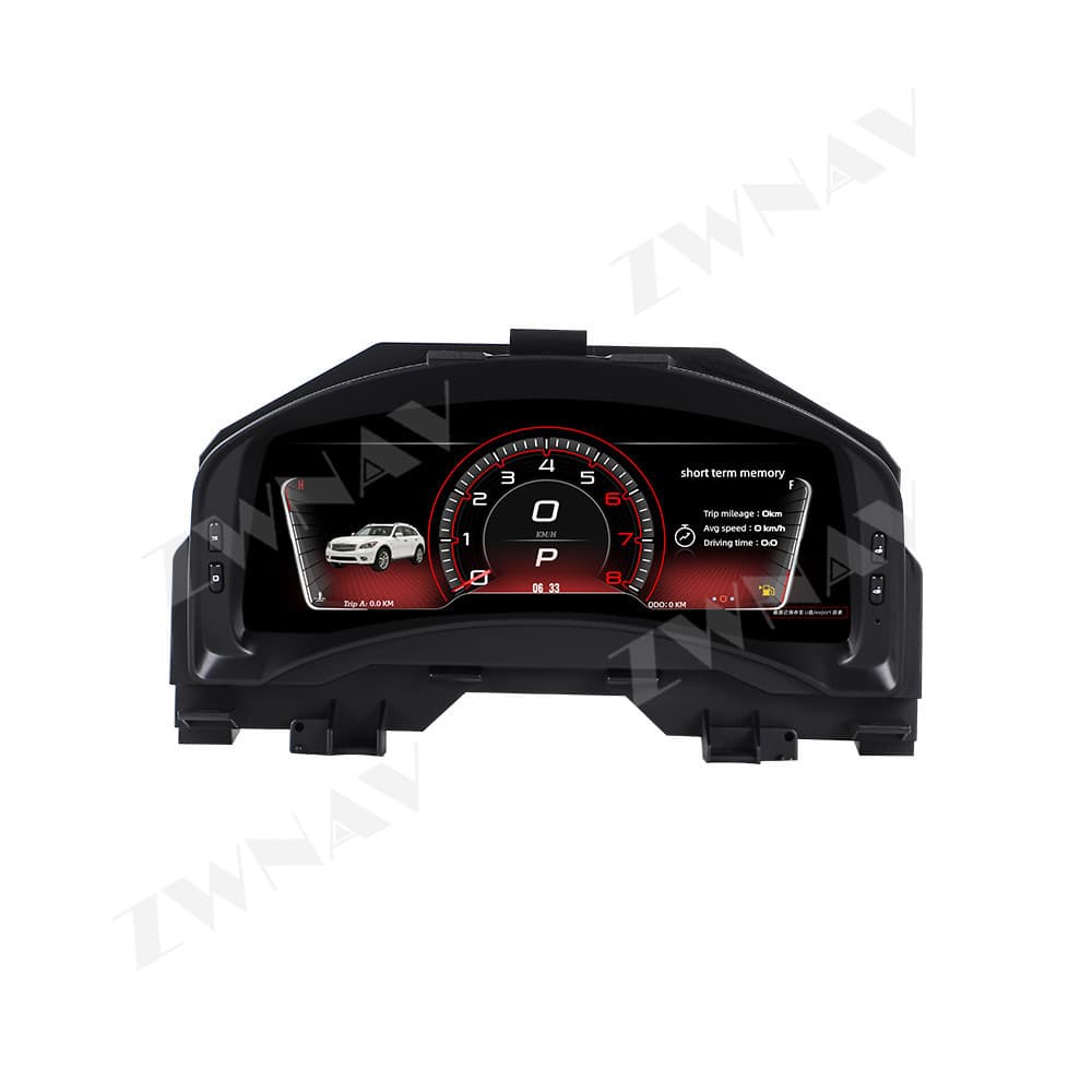 Upgraded Full LCD Instrument Cluster for 2004-2007 Infiniti FX45 Multifunctional Car