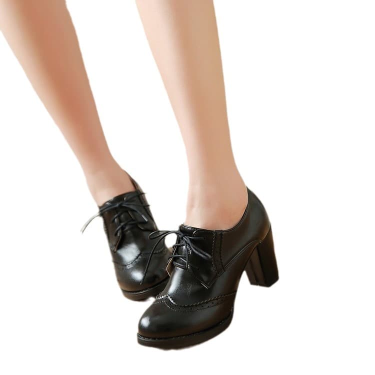 2016 Autumn New Arrival Export High-Heeled British Style Women's Boots Chunky Heel Short Boots Student Sizes Available