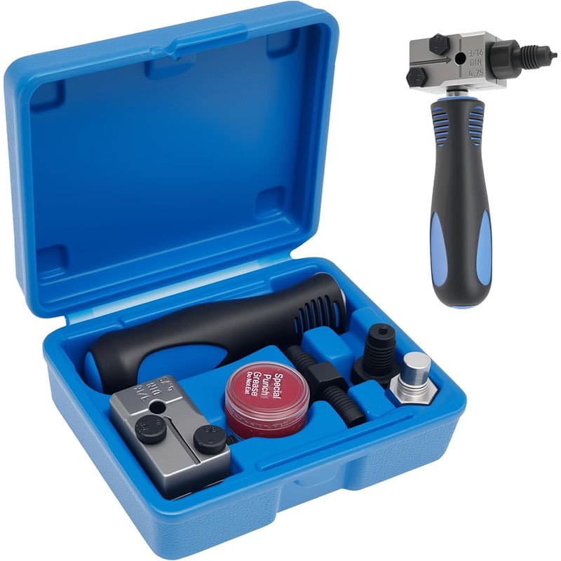 Automotive Brake Pipe Flaring Tool Kit 4.75mm, Auto Repair and Maintenance Work Set, Suitable for Various Vehicles
