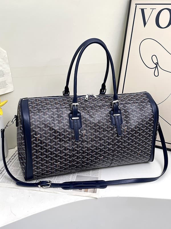 Cross-border Goyard Travel Bag Large Capacity Luggage Bag Foldable Gym Bag Carry-on Crossbody Handbag Export New