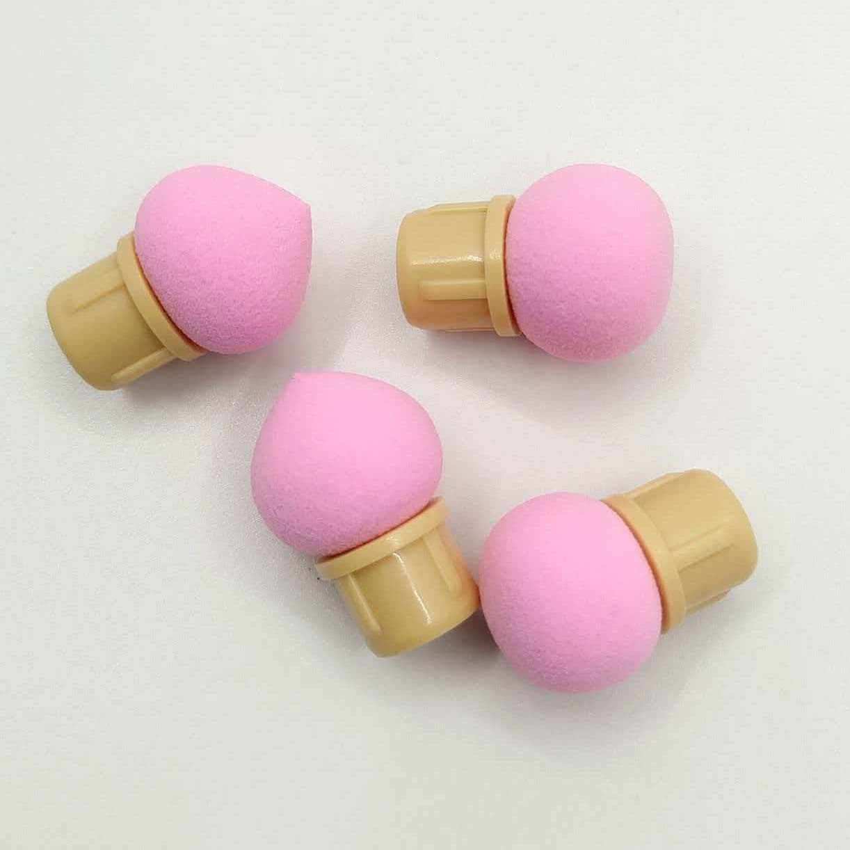 Double-ended sponge smudging pen for nail art, Japanese-style round-tipped stud pen, blush nail dotting pen, gradient nail art tool.