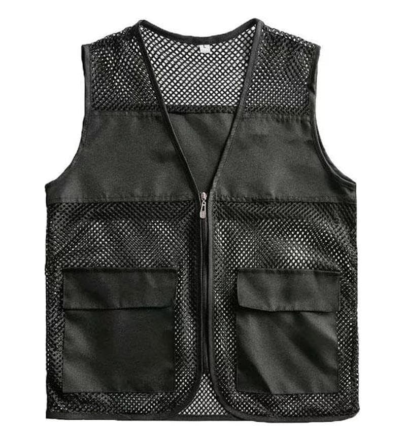 Custom Volunteer Vest with Logo for Supermarket Workwear Advertising Charity Back Vest