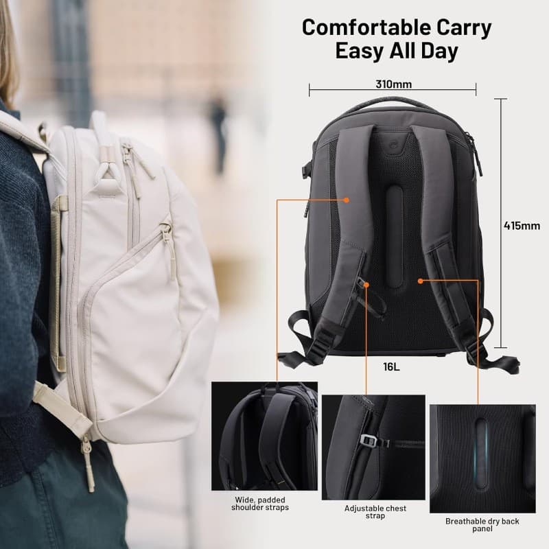 Outdoor Backpack Men's Drone Camera Bag Travel Lightweight Waterproof School Bag Women's Large Capacity Backpack Photography Bag