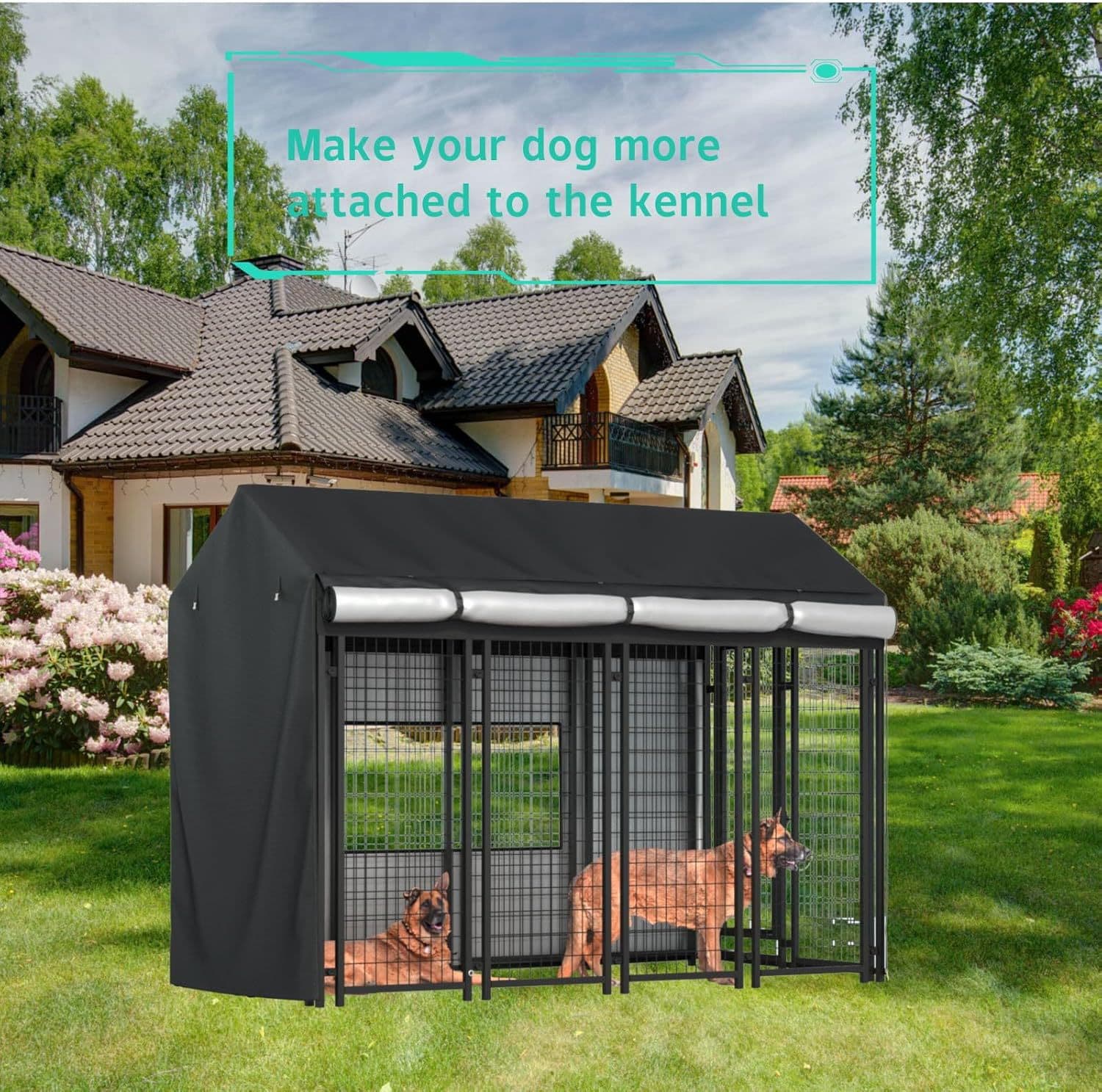 Hot Selling Pet Cage Cover 600D Oxford Fabric Dog Cage Cat Cage Cover