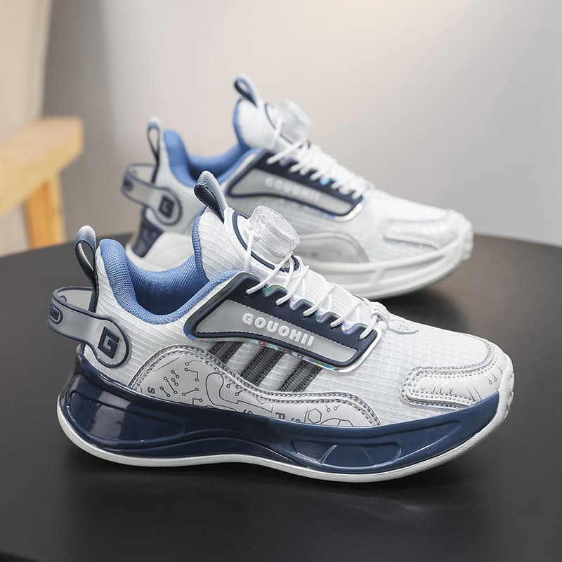 Men's Spring New Mesh Breathable Running Shoes Lightweight Soft Sole Non-slip Wear-resistant