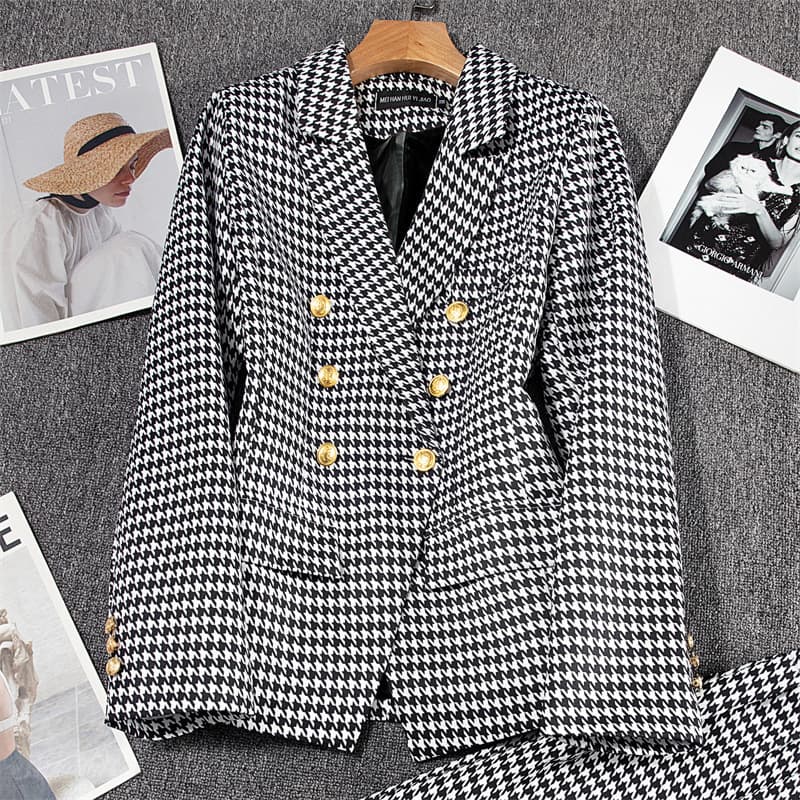 Cross-border Bestseller Women's Fashion Solid Color Casual 2026 Blazer Jacket for Fall/Winter on AliExpress and Amazon
