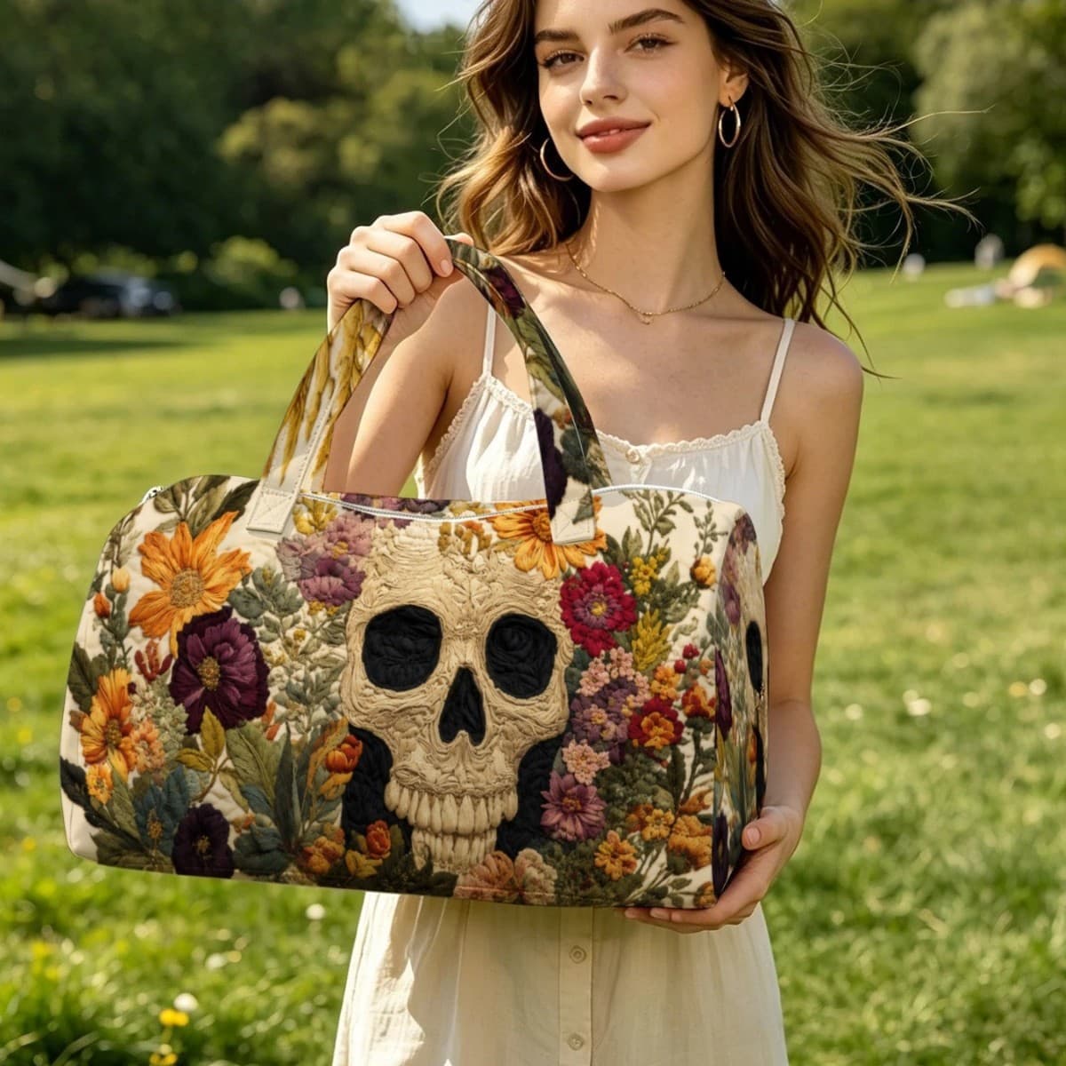 2026 Cross-Border 3D Digital Printed Travel Bag Amazon Temu Y2 Hot-Selling Vintage Handbag