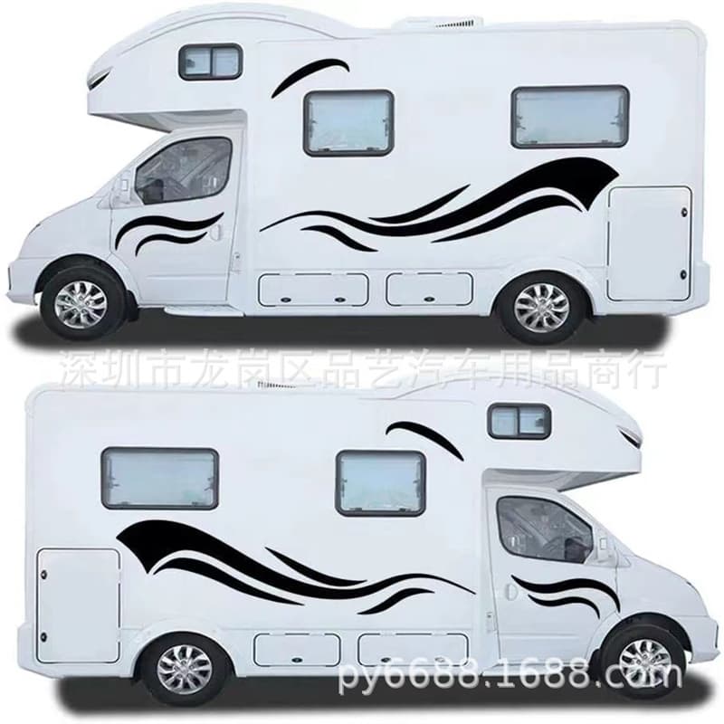 X-333 Car Stickers, SUV Off-Road Vehicle Body Stickers, Waterproof Car Stickers, Decals, Caravans, Canopies, Trailers