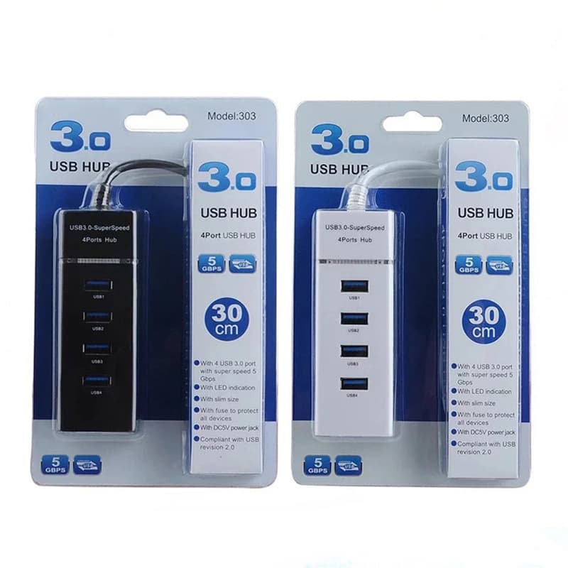All-in-One USB 3.0 Expander High-Speed 3.0 Hub USB Hub Multi-Port Expansion for Computer