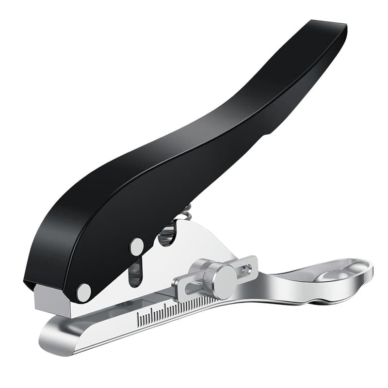 Paper Small Hole Punch PVC Round Ring Manual Hole Puncher Heavy Duty Loose-Leaf Punch Machine
