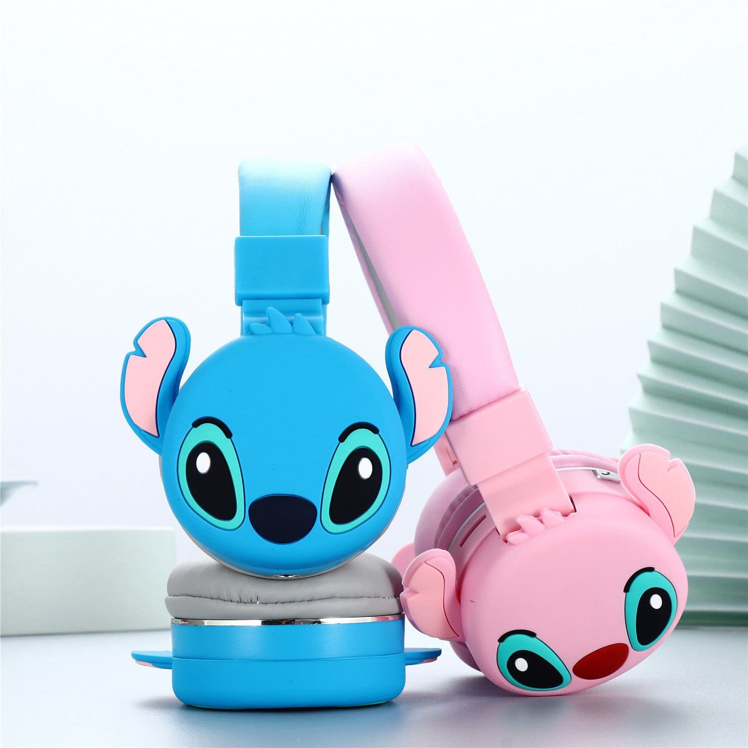 Factory Style Multi-Pattern Cartoon Bluetooth Headset Head-Mounted Heavy Bass High-Value Game Music Headset