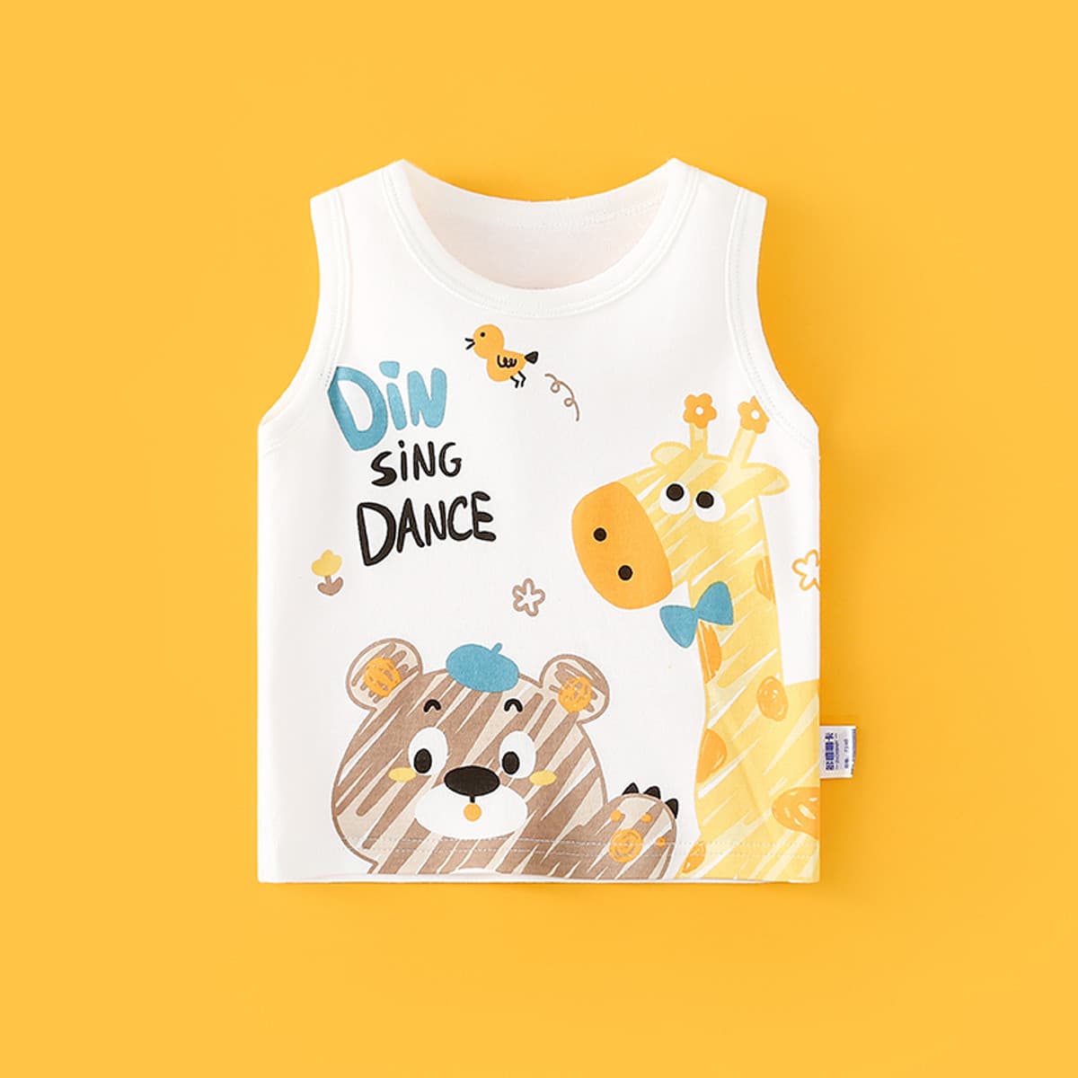 Summer thin cotton vest for infants and toddlers, boys and girls, base layer, children's tank top, Class A