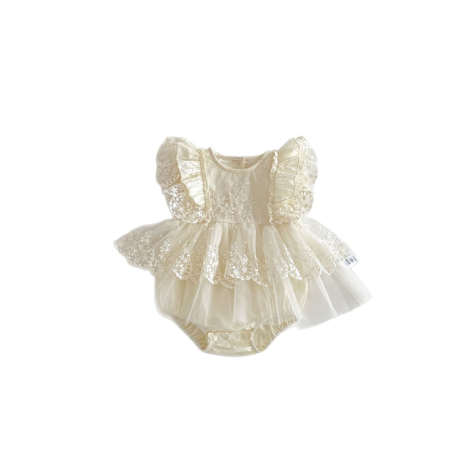 Baby Summer Thin Newborn Princess Bodysuit Girl Romper Birthday Dress