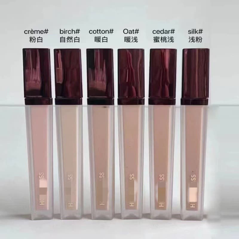 The King of Concealers~Hourg, Lss Concealer Liquid 6ml, High Coverage, High Moisturizing, Long-Lasting, Full-Size with Mirror