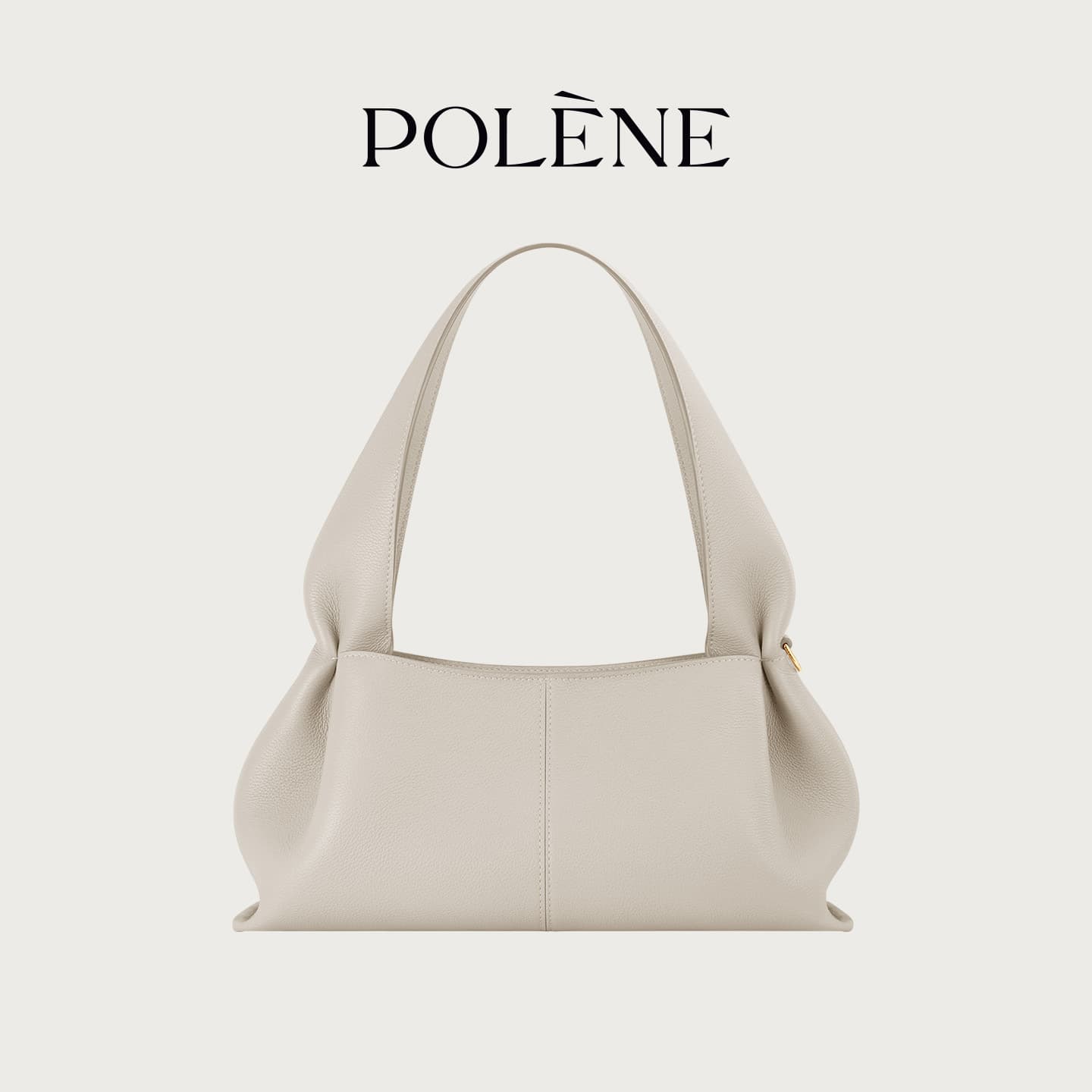 Polene Cloud Bag, a niche dumpling bag, 2026 new French and European retro style, handbag, shoulder bag, underarm bag.