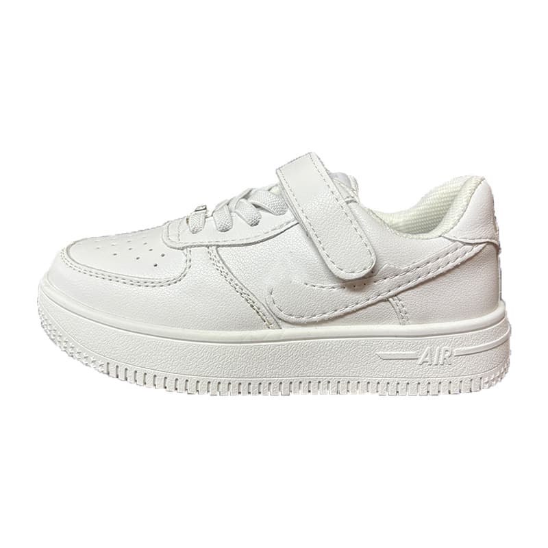 Wholesale children's shoes, children's sneakers, Air Force 1 white sneakers, breathable and comfortable boys' sports shoes, girls' performance shoes