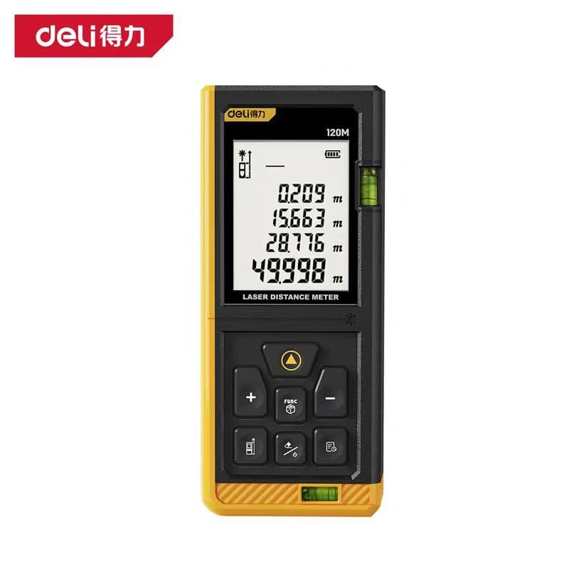 Deli Tools Laser Distance Meter Handheld Infrared Laser Electronic Mini Small Ruler High Precision Distance Meter