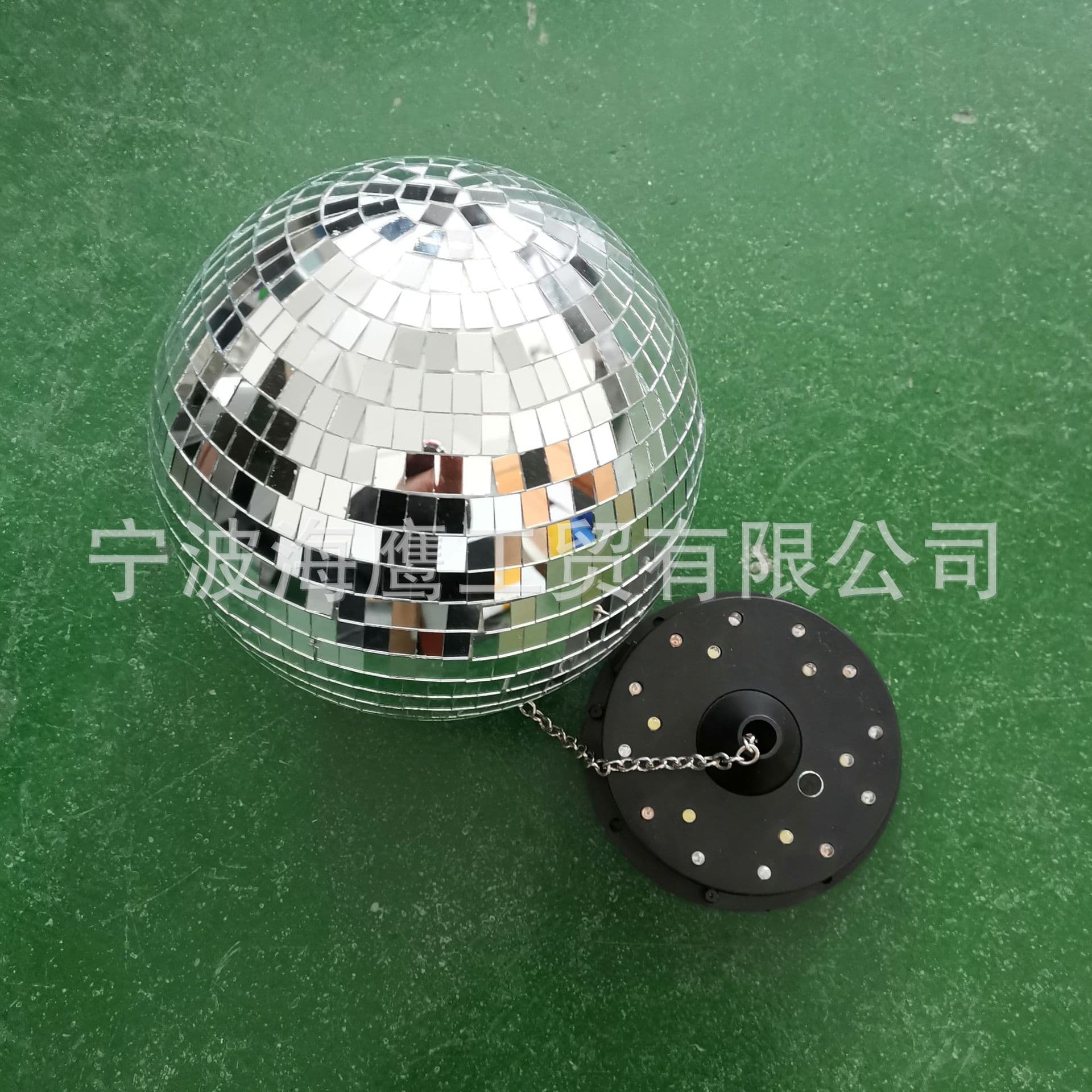 Remote Control Disco Light Stage Sound-Activated Motor Rotation with Bluetooth Speaker Christmas Glass Lens Tabletop Laser Ball Light