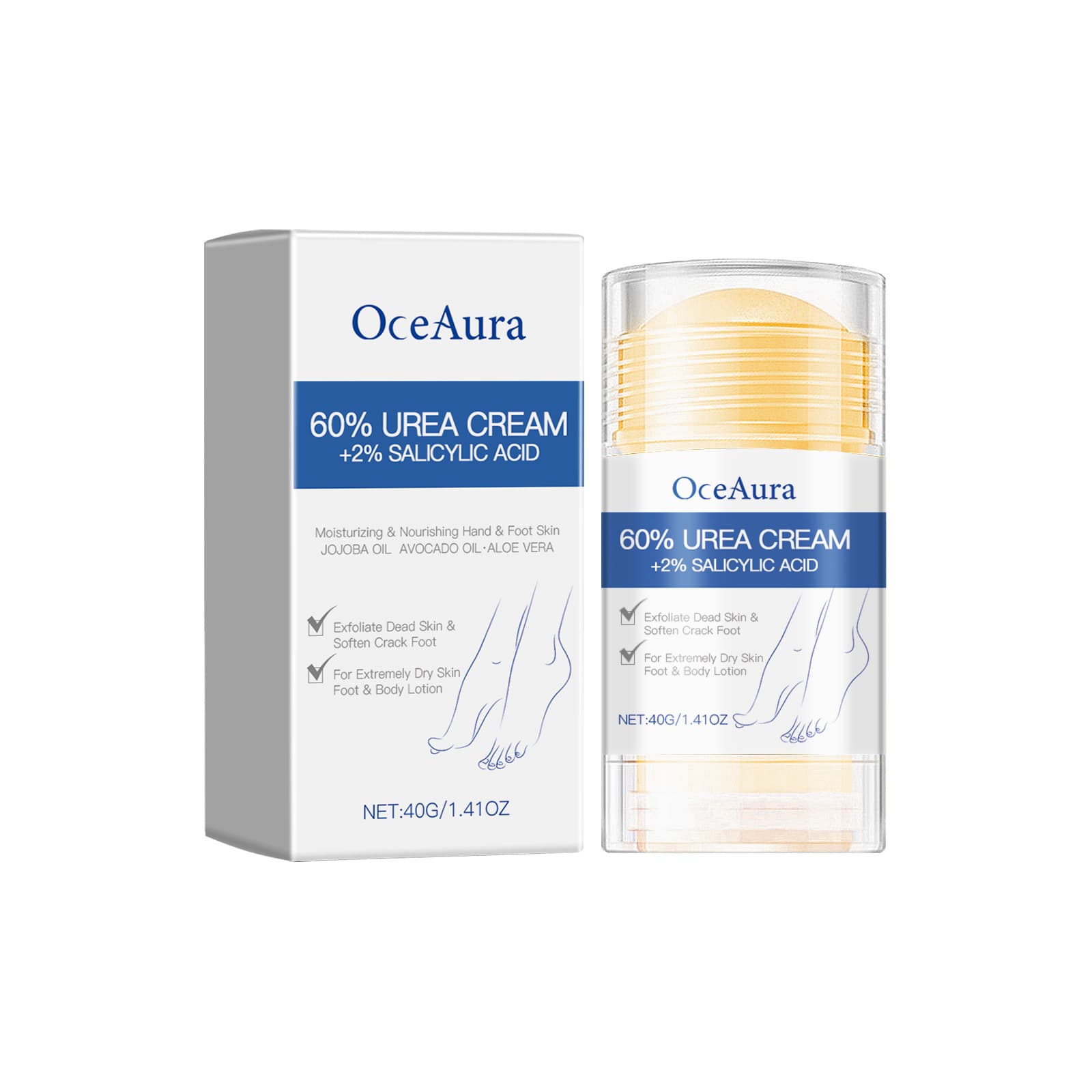 Oceaura Moisturizing Anti-Crack Foot Cream Heel Care Foot Skin Moisturizing Nourishing Hydrating Foot Cream