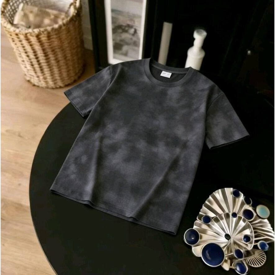 2026 Summer Fashion Contrast Color Unisex Trendy Top Casual Versatile Ice-Feel Loose Round Neck Short Sleeve T-Shirt