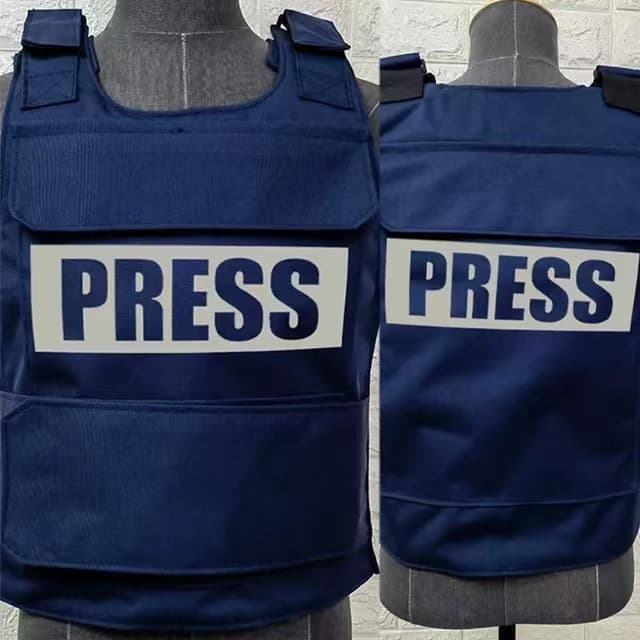 Hot Sale PRESS Tactical Vest Oxford Cloth Bulletproof Rap Street Locomotive Casual Vest Cross-border Hot Sale