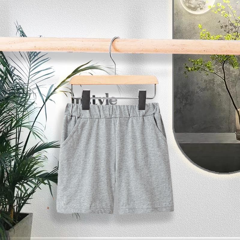 998# combed summer boys and girls pants children's medium and small children's sports pants handsome children's shorts