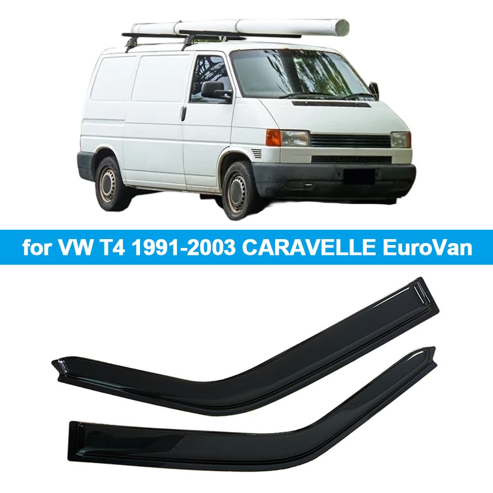 Suitable for Vw T4 1991-2003 Caravelle Eurovan Side Window Deflector Rain Visor