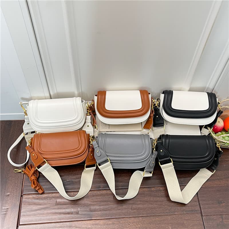 Crossbody Shoulder Bag Women's Hot-Selling Handbag Small Square Bag Ladies Tote Bags Saddle Bag